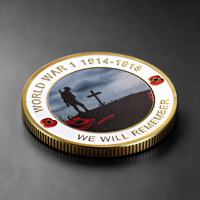 Moneda Conmemorativa de la Primera Guerra Mundial - Moneda de Hierro para Bodas y Cumpleaños