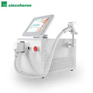 Sincoheren 808 755 1064nm laser hair removal machine for face body bikini removal hair for usa medical spa