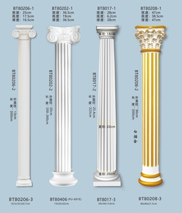 BT-8019 Guanyu Bán Buôn La Mã Nhà Máy Đứng Hy Lạp Cột Bức Tượng La Mã Trụ Cột Đám Cưới Cột Hoa Dễ Dàng Cài Đặt Pu La Mã Cột - Product Image 6