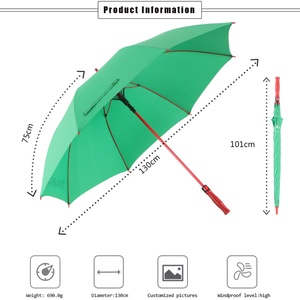 Wholesale 30 Inch Windproof Large Golf <b>Umbrella</b> Sun UV Protection UV <b>Umbrellas</b> Automatic Open Rain Outdoor <b>Umbrella</b> - Product Image 2
