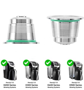 Wholesale Refillable Coffee Capsule Stainless Steel Reusable Capsules with Lid for Machine - Product Image 3