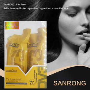 Lotion de soin lissant pour cheveux en gros, produit de permanente capillaire, crème lissante pour salon de beauté, crème de traitement rebondissant - Product Image 1