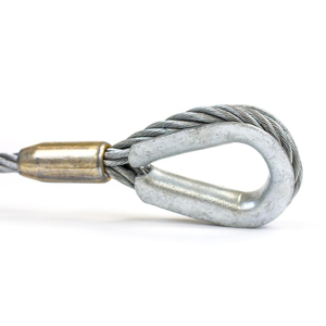 Dedal de cable de tipo abierto de acero inoxidable y acero galvanizado personalizado - Product Image 3