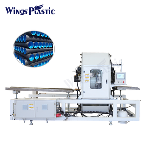 Ligne de production d'extrusion de tuyaux ondulés en plastique DWC, machine à conduits ondulés en PE - Product Image 1