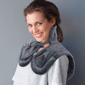 Collo spalla riscaldamento elettrico e vibrazione massaggio avvolgere sciarpa calda pad riscaldamento rapido USB riscaldamento elettrico portatile avvolgere il collo - Product Image 3