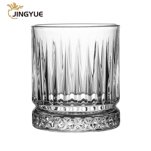 Ly Đá <span class=keywords><strong>In</strong></span> Tùy Chỉnh Độc Đáo Bán Sỉ JINGYUE 355Ml 12Oz Ly Uống Rượu Whisky Pha Lê Đế Nặng Cổ Điển Có Hàng - Product Image 1