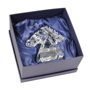 Trofeo de Caballo de Acrílico y Plástico MM 70X70X30 con Base e Impresión UV para Ferias Comerciales y Bienvenida de Invitados - Product Image 3