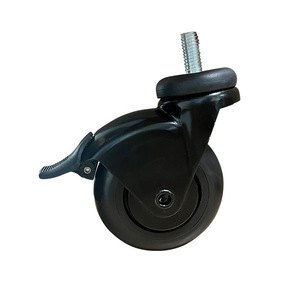 Nuevo Rueda Giratoria Industrial Temple de 3 Pulgadas con Freno para Uso Pesado - Product Image 2
