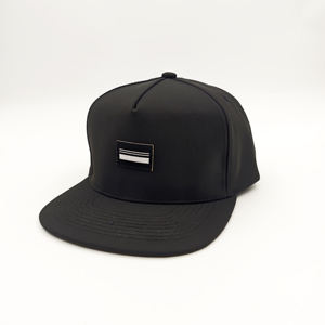 Nueva Llegada, Gorra de 5 Paneles con Visera Plana, Bordado Personalizado con Diseño de Hoja Tropical, Gorras Estructuradas Unisex para Actividades al Aire Libre - Product Image 1