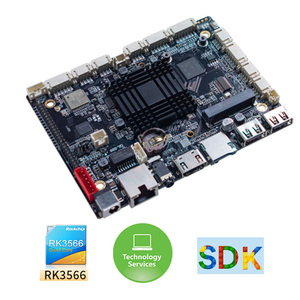 Carte Rockchip RK3566 économique, 4 Go de RAM, 32 Go eMMC, remplacement pour RK3288, processeur quadricœur Android 11, mise à niveau sans ventilateur depuis RK328 - Product Image 1