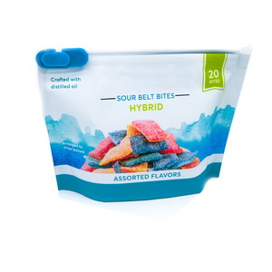 Emballage alimentaire refermable en mylar imprimé sur mesure de 3,5 g, sachet en feuille laminée avec fermeture éclair, sachet anti-odeur, sachet debout - Product Image 3