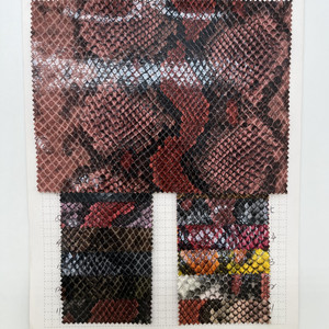 2023 פופולרי נחש הבלטה 0.65 מ "מ מבריק עור סינתטי עבור בגד מעיל שמלת חצאית מכנסיים קצרים ז 'קט ריהוט - Product Image 6