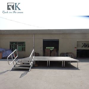 Plateforme antidérapante 4ft*8ft, détachable, forte capacité de charge, quatre pieds, pour scène - Product Image 5