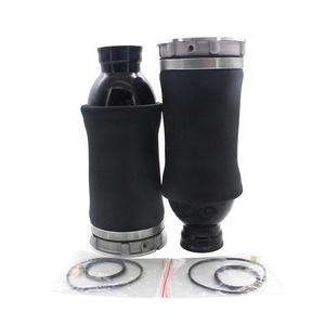 Sacs à ressorts de suspension pneumatique avant (2 pièces) pour <span class=keywords><strong>Audi</strong></span> <span class=keywords><strong>A6</strong></span> C5 <span class=keywords><strong>Allroad</strong></span> <span class=keywords><strong>Quattro</strong></span> 4Z7616051B, résistants à la chaleur, étanches, ajustement OEM - Product Image 2