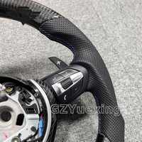 Volant de sport automobile en fibre de carbone véritable Rixingwang BM-W pour M3 M5 Série 3 F10 F30 F31 F32