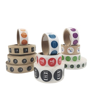 Etiqueta NFC Redonda de 20mm, 13.56MHz, Pequeña, Resistente al Agua, para Control de Acceso y Gestión de Pagos en Hoteles - Product Image 6