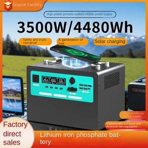 Batería de Almacenamiento de Energía LiFePO4 Recargable Solar de Alta Potencia para Exteriores, con Enchufe de 220V, para Coche, Teléfono, Camping, Puesto de Emergencia - Product Image 5