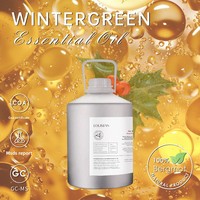 Huile essentielle biologique distillée de haute qualité huile de Wintergreen à odeur douce pour l'aromathérapie soins de la peau matière première en gros Népal
