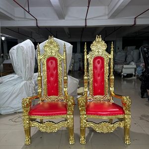 <strong>Royal</strong> Throne Luxury High Back King Wedding <strong>Chair</strong> for Event Banquet Modern Design Fabric Cover for Home Wedding Sofa - Product Image 5