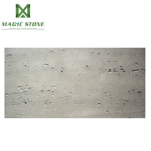 Meilleur <span class=keywords><strong>prix</strong></span> naturel décoratif de revêtement de mur extérieur en <span class=keywords><strong>pierre</strong></span> flexible gris <span class=keywords><strong>travertin</strong></span> carrelage mural - Product Image 4