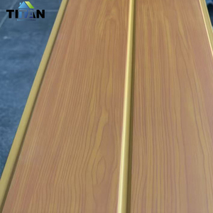 Dalles Faux plafond lambris tablilla PVC slat Trần techos En PVC Cielo raso Bảng điều khiển de techo de PVC de 25 mét - Product Image 4