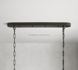 <span class=keywords><strong>Lampadario</strong></span> Moderno Grande in Vetro <span class=keywords><strong>Grigio</strong></span> Fumé a Strisce per Soggiorno, Camera da Letto, Hotel - <span class=keywords><strong>Lampadario</strong></span> Ovale in Ottone Ghiaccio - Product Image 6