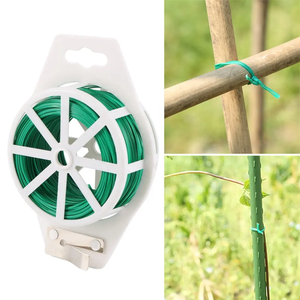 Plantation en plastique jardin fleur <span class=keywords><strong>plante</strong></span> escalade rotin ligne ceinture reliure vigne câble torsion fixe cravate - Product Image 2