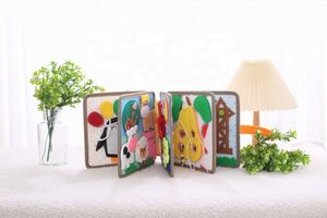 Juguete Educativo Preescolar de Nuevo Diseño para Bebés y Niños, Libro Sensorial de Fieltro con Diseño de Ciervo, Libro de Actividades en Tela 3D para Niños y Niñas de 3 a 6 Años - Product Image 3
