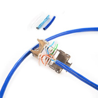 Cable LAN Cat5e FTP 24AWG de Cobre Desnudo 100MHZ con Certificación ETL para Cableado de Red Comercial y de Oficina