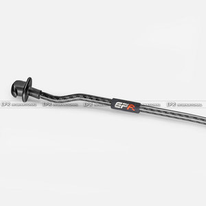 Embellecedor de cabina de carbono seco para Toyota MR-S ZZW30 99-07, varilla de soporte de capó delantero de carbono seco preimpregnado, modificación ligera de carreras - Product Image 3