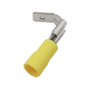 Terminales de cable aislados de latón con forma de hombro PBDD <span class=keywords><strong>Mela</strong></span> y terminales de crimpado hembra para conectores de cable - Product Image 1