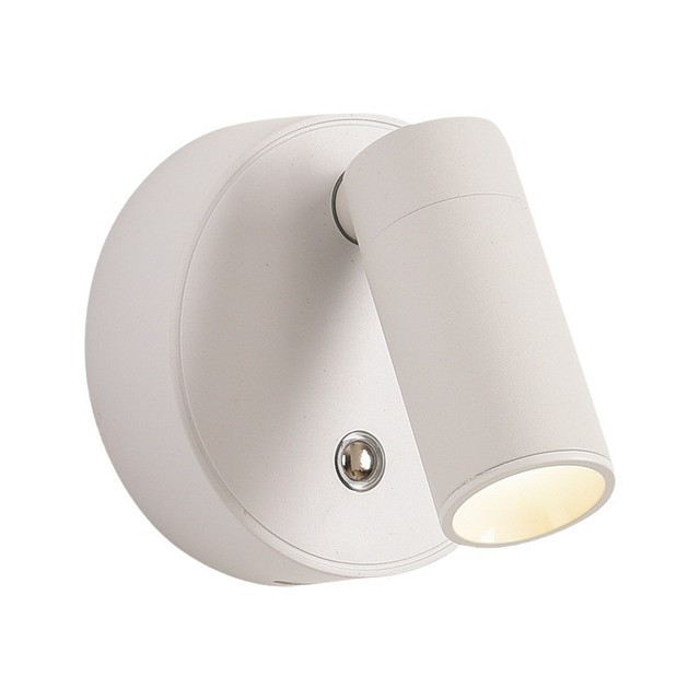 Magnetic LED Wall Sconce Rechargeable 2400mAh USB Aluminum 3500K Warm White Dimmable Modern Reading Wall Light Wireless Remote
