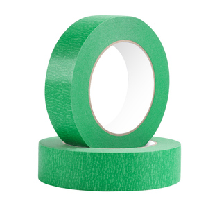 Cinta <span class=keywords><strong>de</strong></span> Enmascarar Verde <span class=keywords><strong>de</strong></span> Alta Adhesión, Cinta Acrílica para Pintores, para Pintar Casas, Paredes Exteriores, Renovación y Decoración <span class=keywords><strong>de</strong></span> Exteriores - Product Image 1