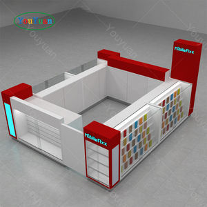 Kiosque de réparation de téléphone portable en verre Acheter vitrine de téléphone Armoire de rangement pour téléphone portable Accessoires de téléphone portable Kiosque de réparation - Product Image 2