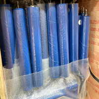 Rodillo Espiral de Retorno para Cinta Transportadora, Rodillo Autolimpiante de Acero con Rodamiento de Doble Sellado para Manejo de Materiales a Granel, Marca XAN