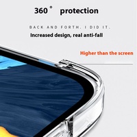 Coque transparente antichoc en TPU avec airbag pour tablette Samsung Tab A A7 A8 A9 A11 S6 S7 S8 S9 S10 FE Plus Ultra