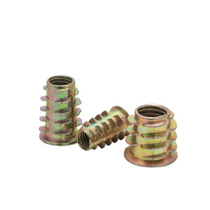 Écrou fileté hexagonal en zinc M6 1/4 3/8 5/16 pour meubles et bois - Prix abordable - Product Image 4