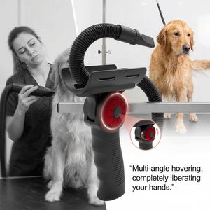 Universal Pet <b>Hair</b> <b>Dryer</b> Handle Bracket-Anti-Scald Multi-Angle Adjustable Easy Grip Lightweight Plastic for Cats & <b>Dogs</b> - Product Image 2