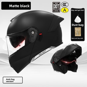 Casco de Motocicleta para Invierno, Cálido, para Todas las Estaciones, Abierto, Medio Casco de Seguridad para Hombres, para Motocicleta y Vehículos Eléctricos - Product Image 6