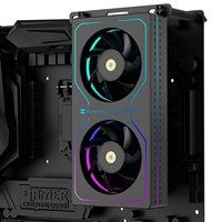 Dissipateur thermique en plastique haute performance Thermalright MC-2 ARGB NOIR avec interface 4 broches pour le refroidissement du boîtier d'ordinateur