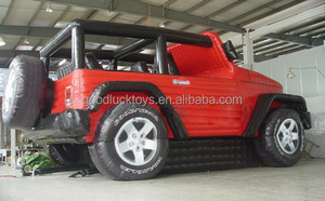 Factory Custom Advertising Equipment Blow up Motor <strong>Car</strong> Model Giant <strong>Inflatable</strong> jeep <strong>Car</strong> - Product Image 4