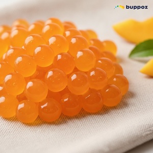 พีช Popping Boba ไต้หวันฮาลาลไข่มุกฮาลาลมันสำปะหลัง - Product Image 2