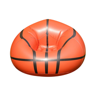 Fauteuil gonflable moderne en PVC personnalisé en gros, certifié EN71, CE, ASTM, avec logo et taille personnalisés, pour intérieur, OEM/ODM