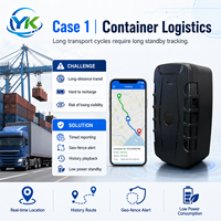 Traceur GPS étanche 2G/GSM/WiFi/LBS avec autonomie de 3 à 4 mois pour conteneurs, construction, exploitation agricole, actifs de location et gestion à distance des ressources