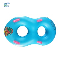 Nouveau bateau gonflable rose pour parc aquatique, à double tube en PVC robuste de 0,75 mm, imprimé sur mesure, certifié CE