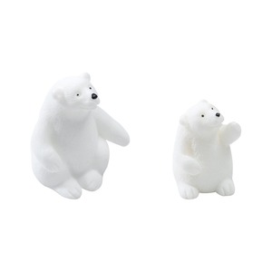 Set de Figuras de Osos Polares en Resina, Adorno de Animales Árticos para Decoración de Escenas de Nieve en Micropaisajes DIY - Product Image 1