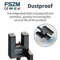 Kabel Sensor Optik Fotoelektrik FSZM Original Tipe U-Shaped Slot Seri Micro Slot Universal Groove Type Induction Switch