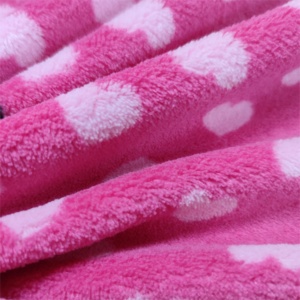 Manta para niños estampada de <span class=keywords><strong>doble</strong></span> cara de franela coral personalizada, <span class=keywords><strong>tela</strong></span> de franela coral - Product Image 1