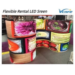 Pantalla LED Cilíndrica Personalizable para Interiores y Exteriores P2.6mm, Módulo Flexible, Unión sin Costuras, Efecto 3D, Pantalla Circular GOB - Product Image 1