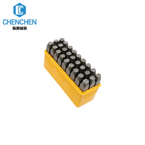 3mm đồ trang sức kim loại tem nghệ thuật chữ chữ và số Punch Set chữ số thép tem Punch nhân vật kỹ thuật số 7mm <span class=keywords><strong>b</strong></span>ôi Đen - Product Image 3